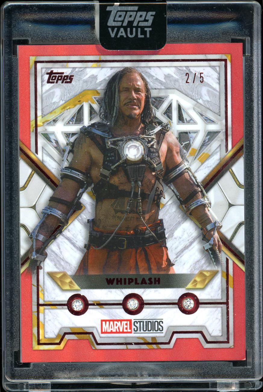 2026 Topps Vault Marvel Red Diamond Whiplash 2/5