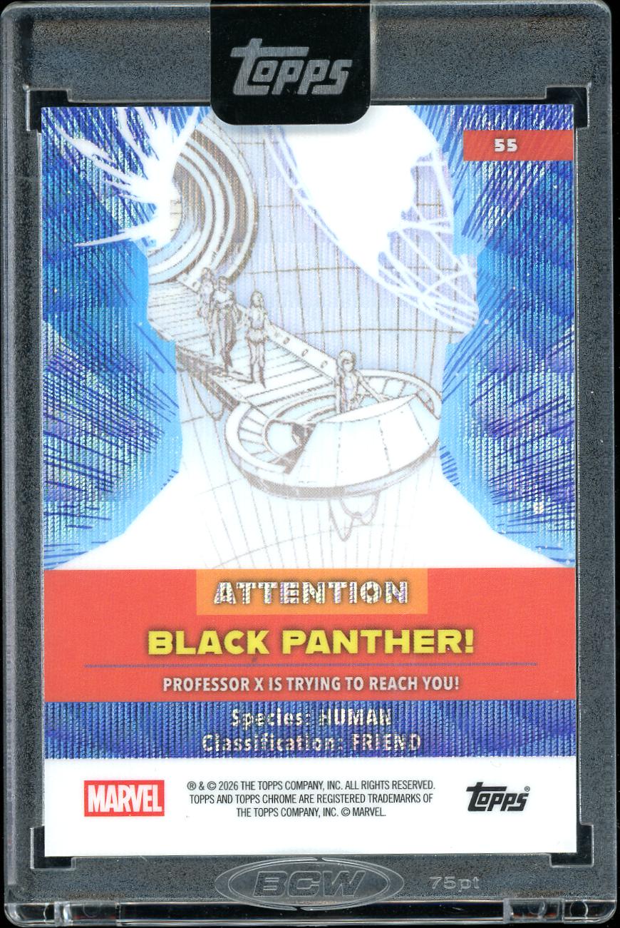 2026 Topps Mint Marvel Cerebro Black Panther 08/99