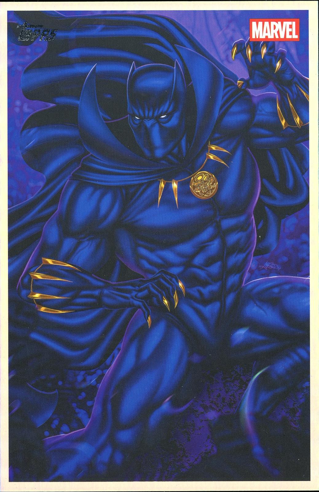 2026 Topps Vault Marvel Black Panther Large Box Topper 5x7in