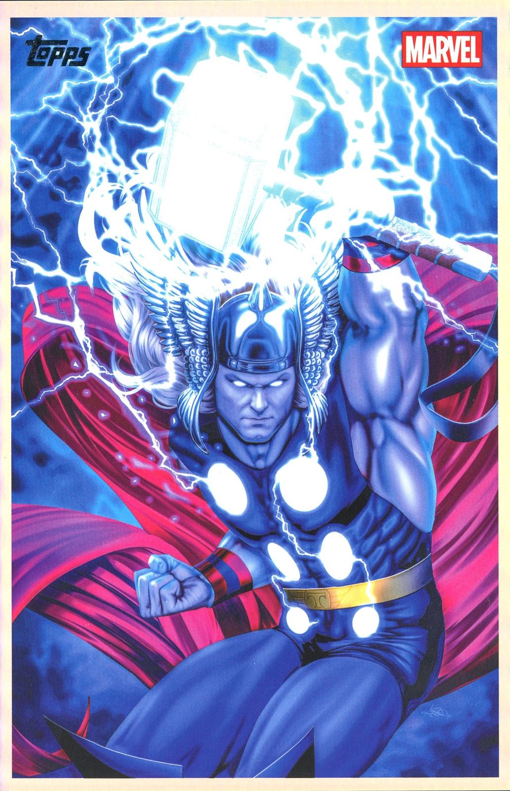 2026 Topps Vault Marvel Thor Large Box Topper 5x7in