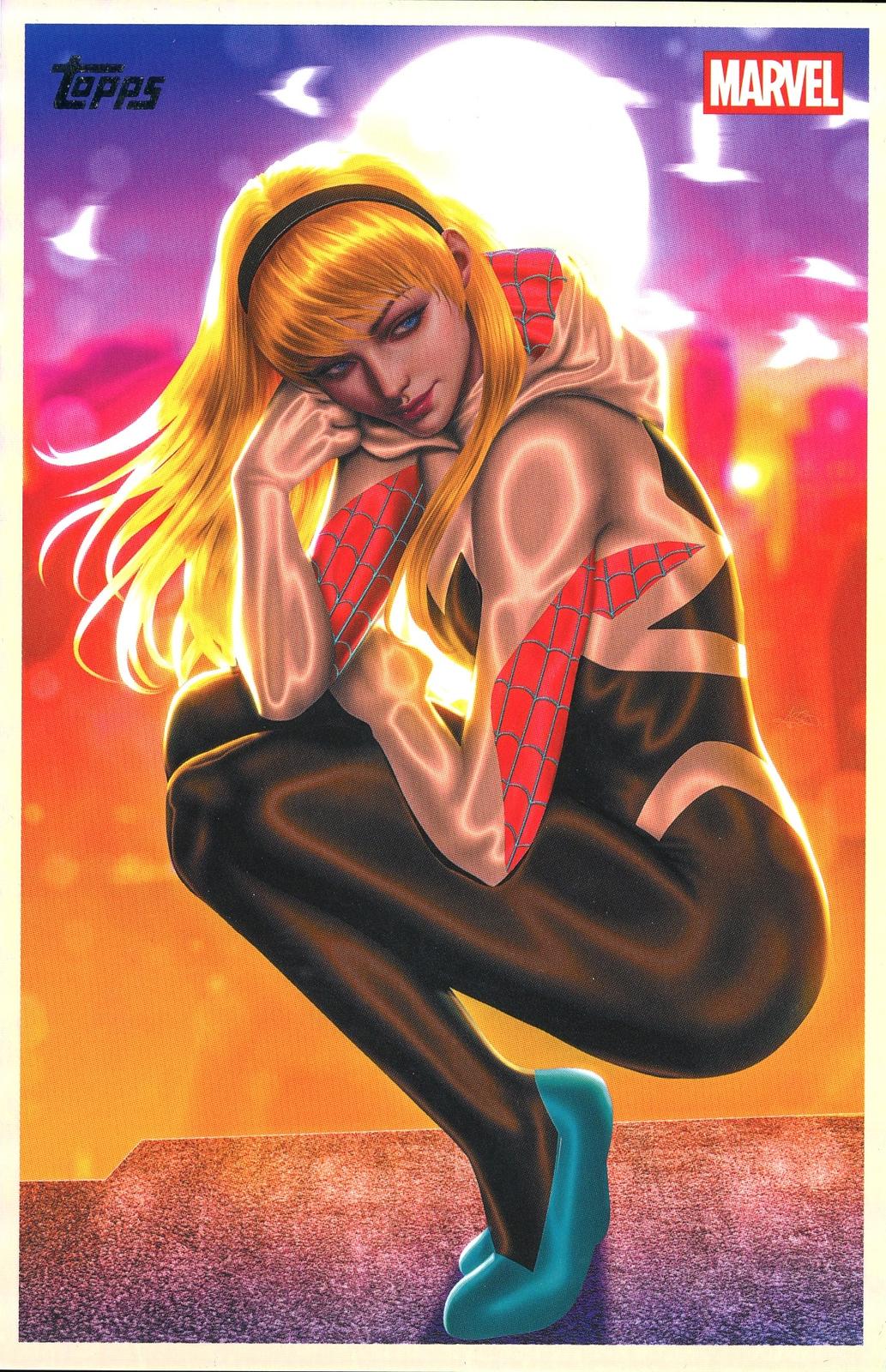 2026 Topps Vault Marvel Ghost-Spider Large Box Topper 5x7in