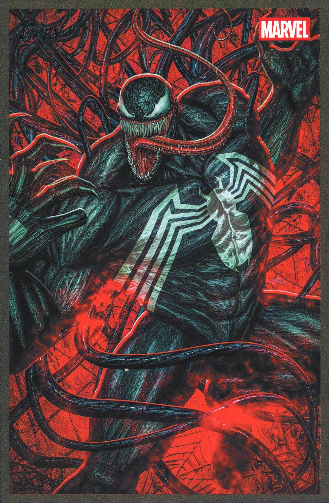 2026 Topps Vault Marvel Venom Black 5/10 Large Box Topper 5x7in