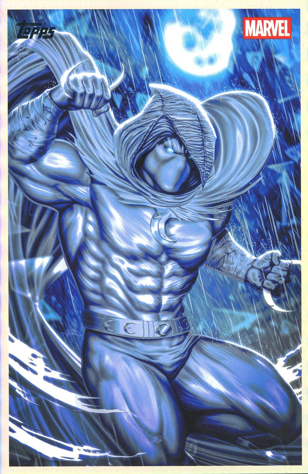 2026 Topps Vault Marvel Moon-Night Large Box Topper 5x7in