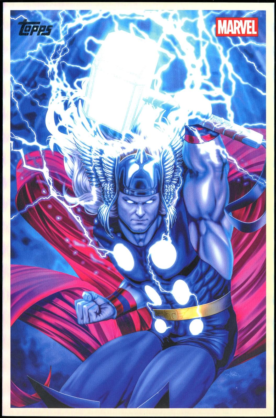 2026 Topps Vault Marvel Thor Large Box Topper 5x7in