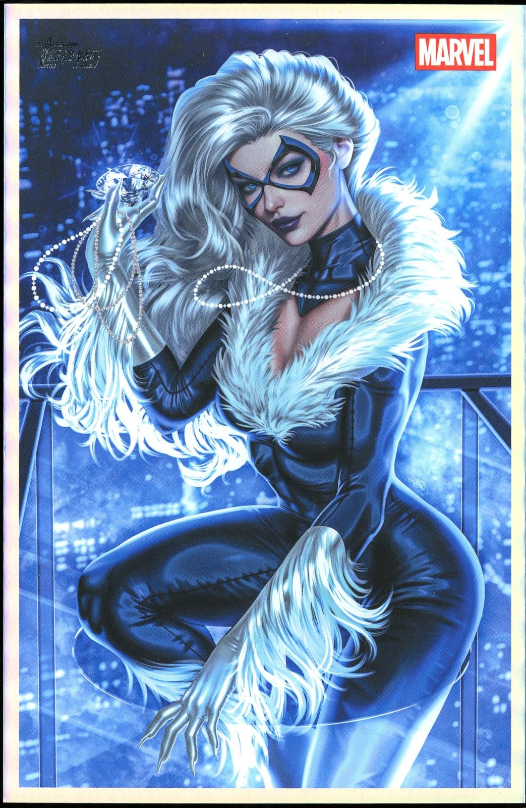 2026 Topps Vault Marvel Black Cat Large Box Topper 5x7in
