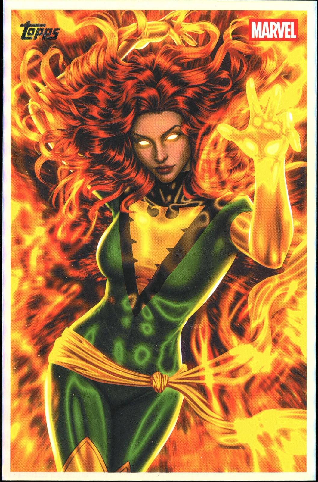 2026 Topps Vault Marvel Phoenix Large Box Topper 5x7in