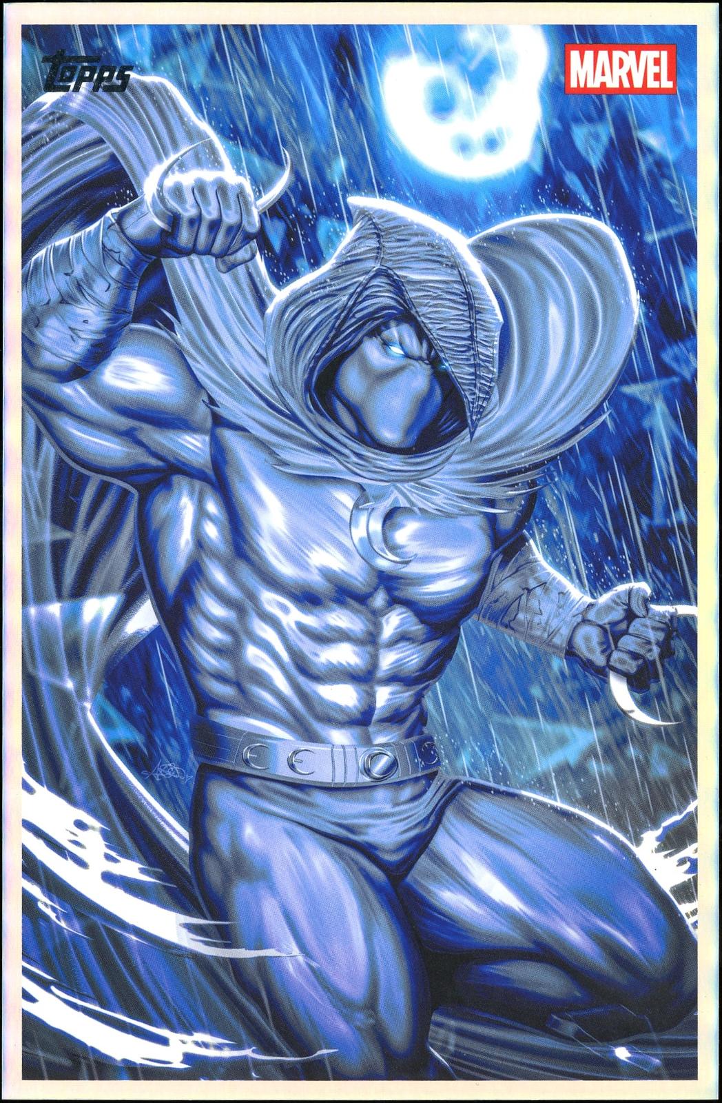 2026 Topps Vault Marvel Moon-Night Large Box Topper 5x7in
