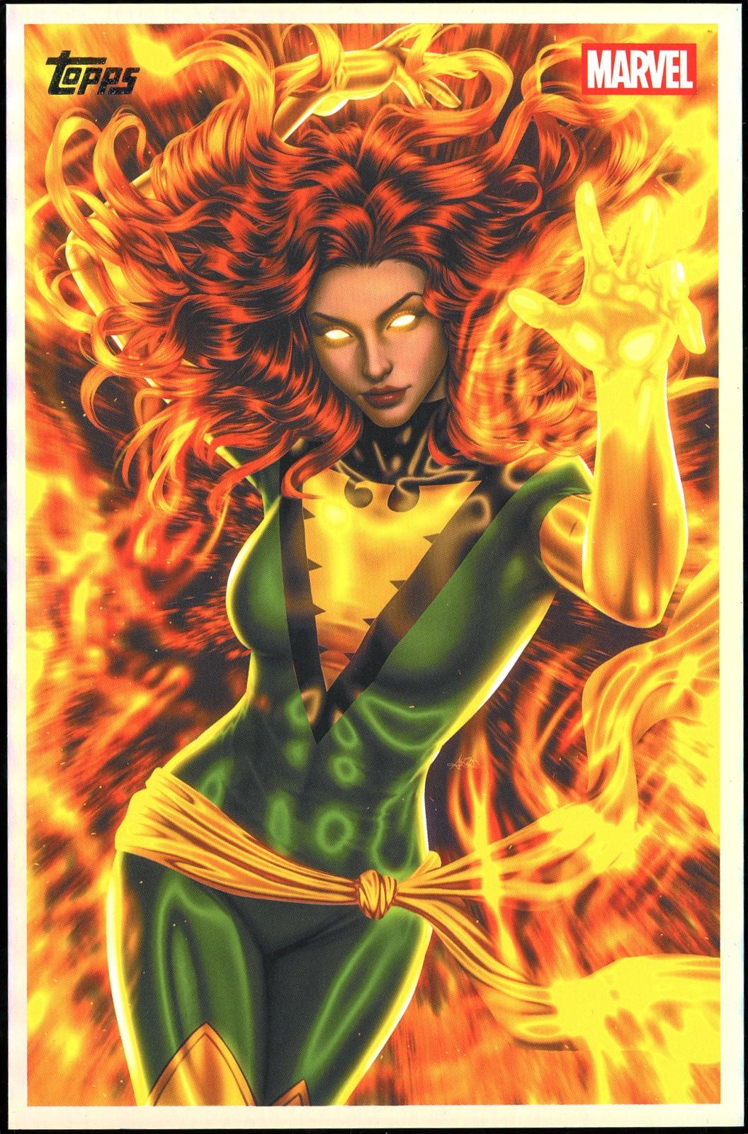 2026 Topps Vault Marvel Phoenix Large Box Topper 5x7in