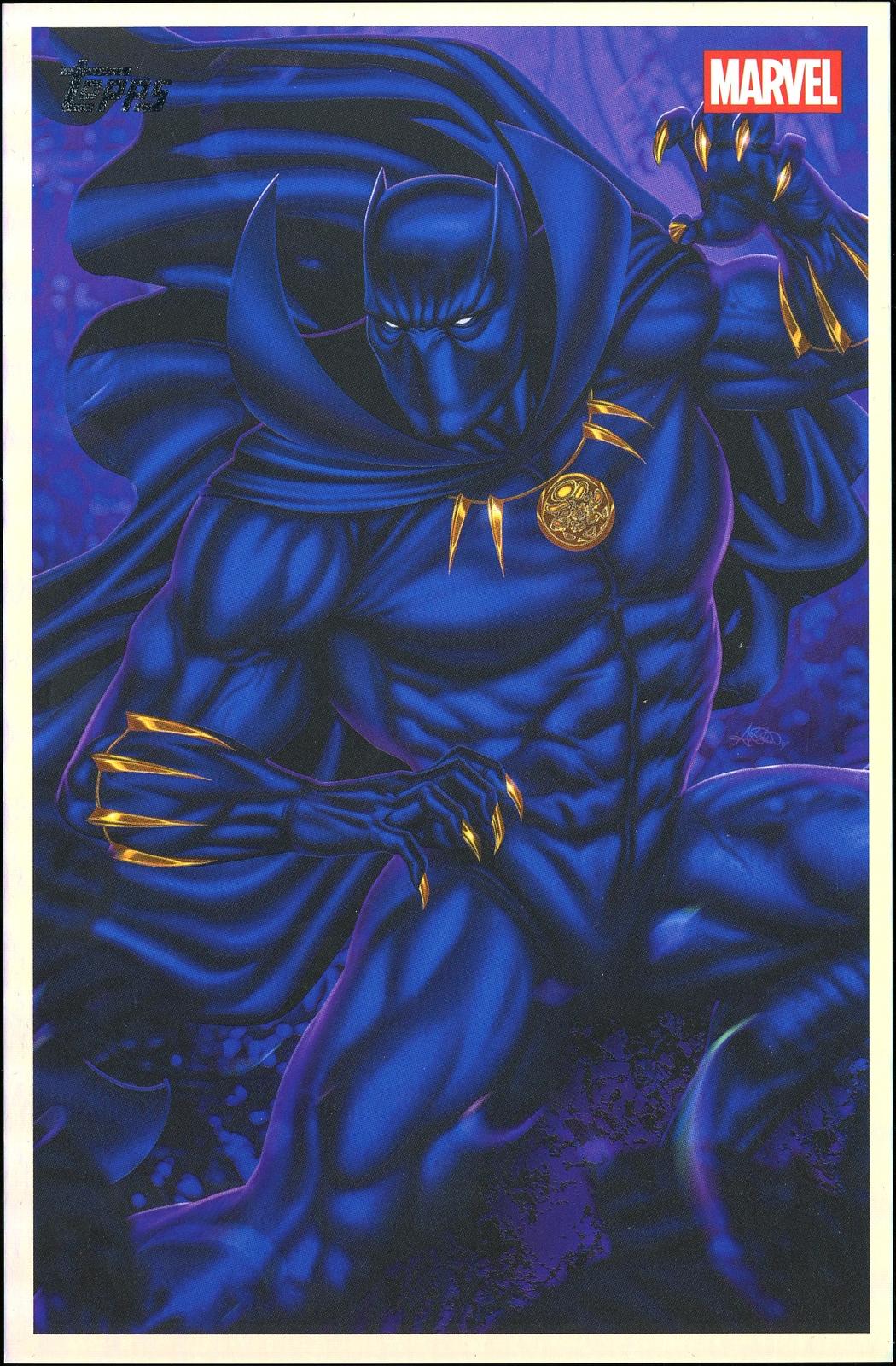 2026 Topps Vault Marvel Black Panther Large Box Topper 5x7in
