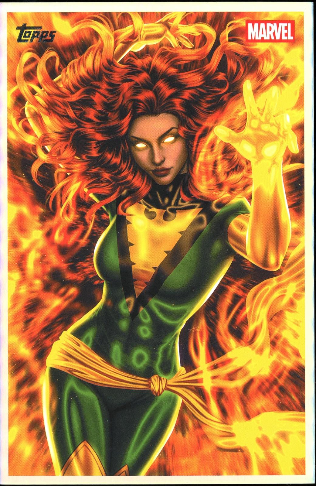 2026 Topps Vault Marvel Phoenix Large Box Topper 5x7in