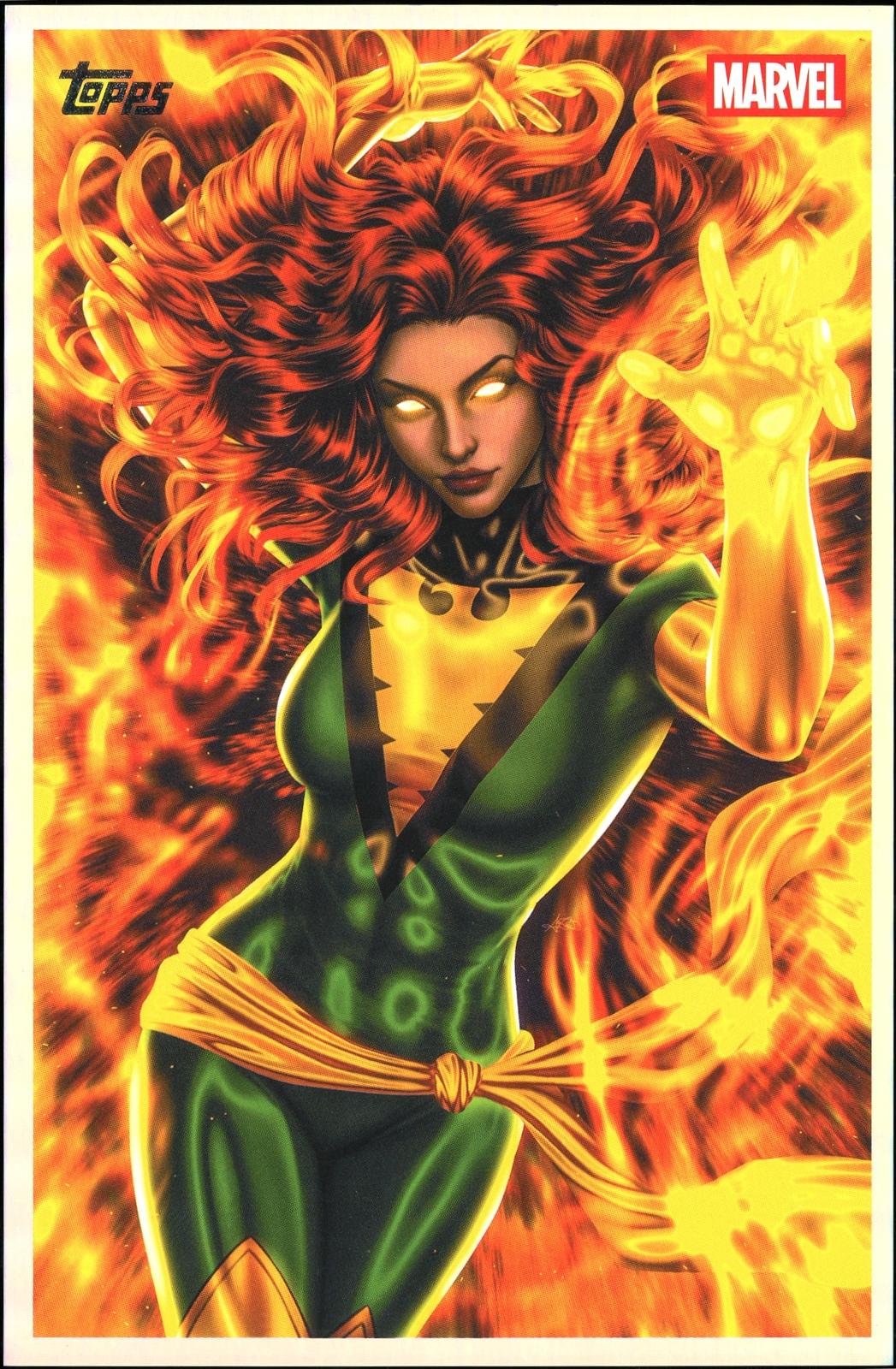 2026 Topps Vault Marvel Phoenix Large Box Topper 5x7in