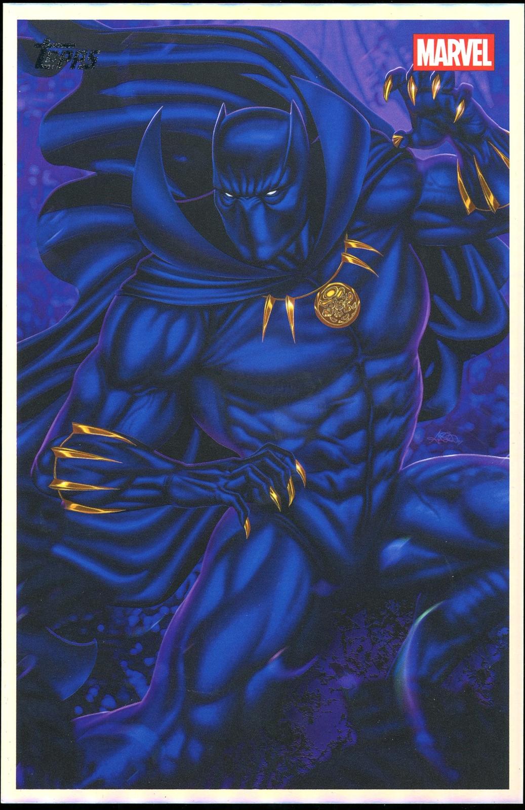 2026 Topps Vault Marvel Black Panther Large Box Topper 5x7in
