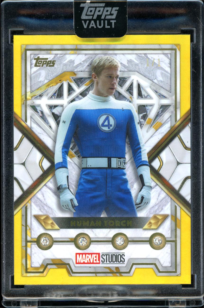 2026 Topps Vault Marvel 1/1 Gold Diamond Human Torch MD-82