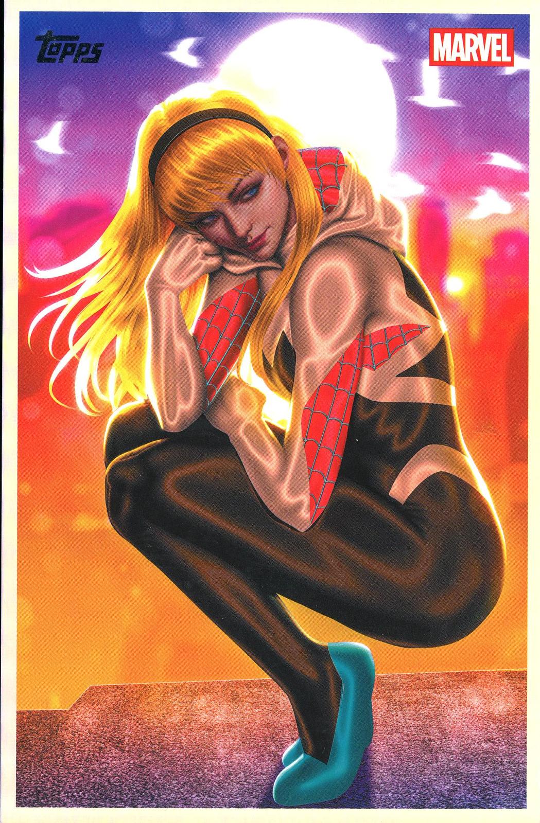 2026 Topps Vault Marvel Ghost-Spider Large Box Topper 5x7in