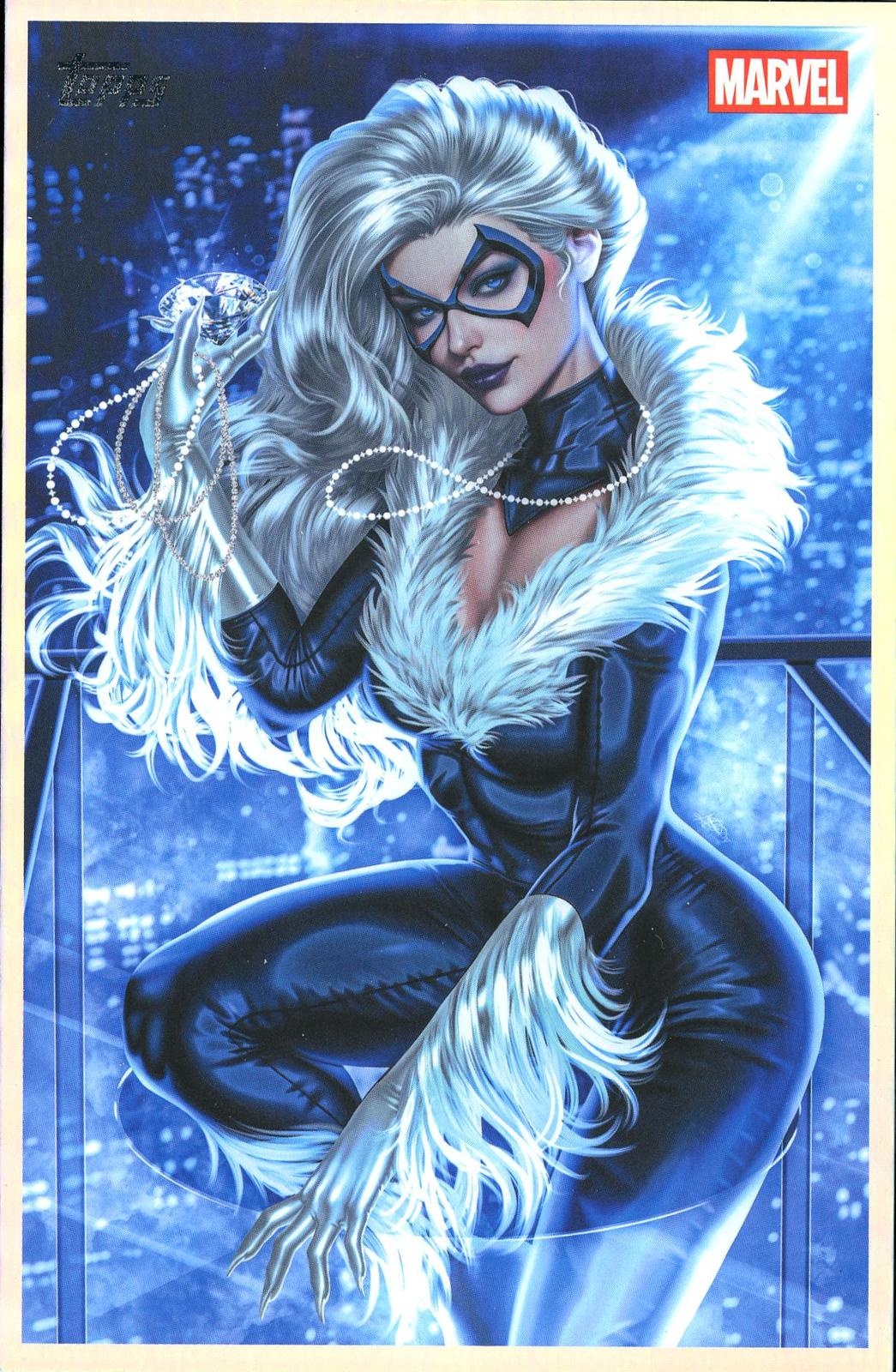 2026 Topps Vault Marvel Black Cat Large Box Topper 5x7in