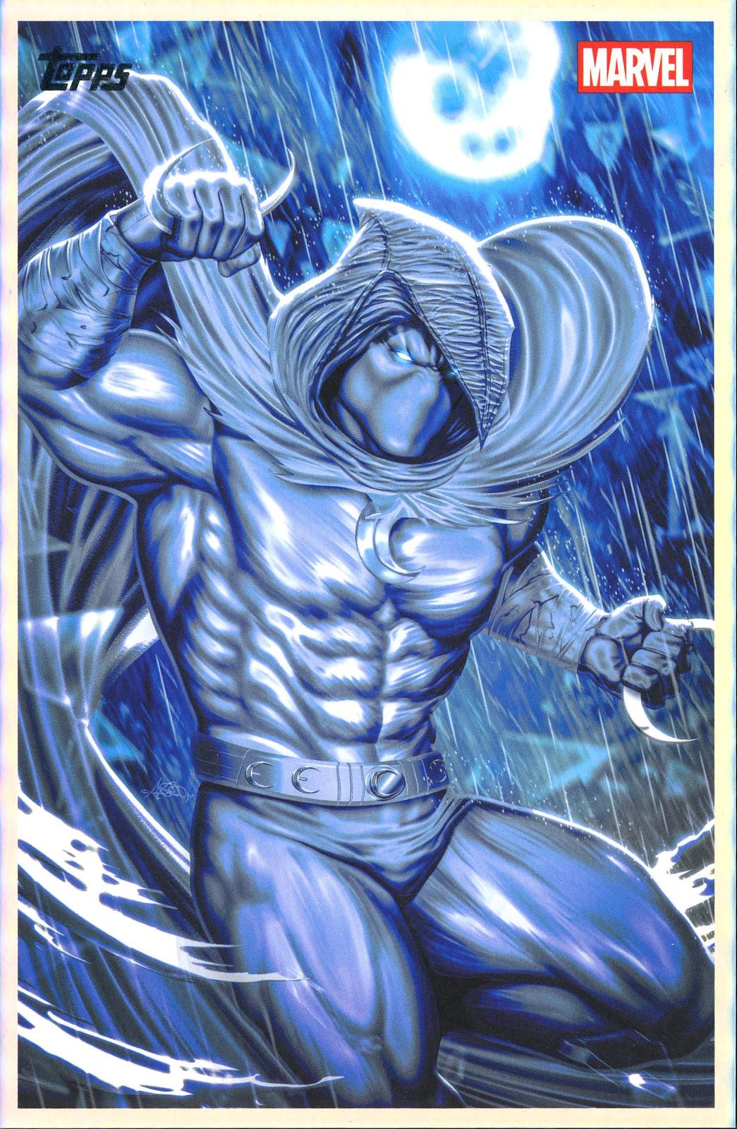 2026 Topps Vault Marvel Moon Knight Large Box Topper 5x7in