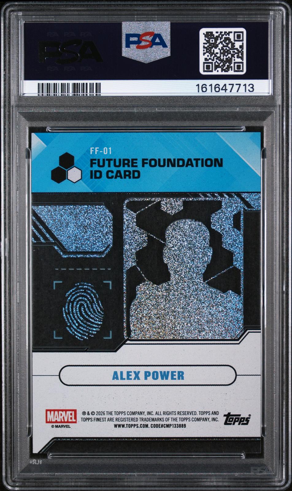 2026 Topps Finest: Fantastic Four  #1 Alex Power PSA 9 10/65