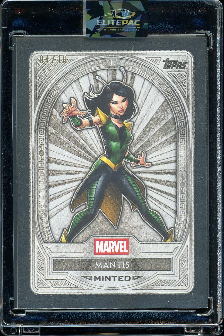 2025 Topps Mint Marvel #63 Mantis Black 04/10