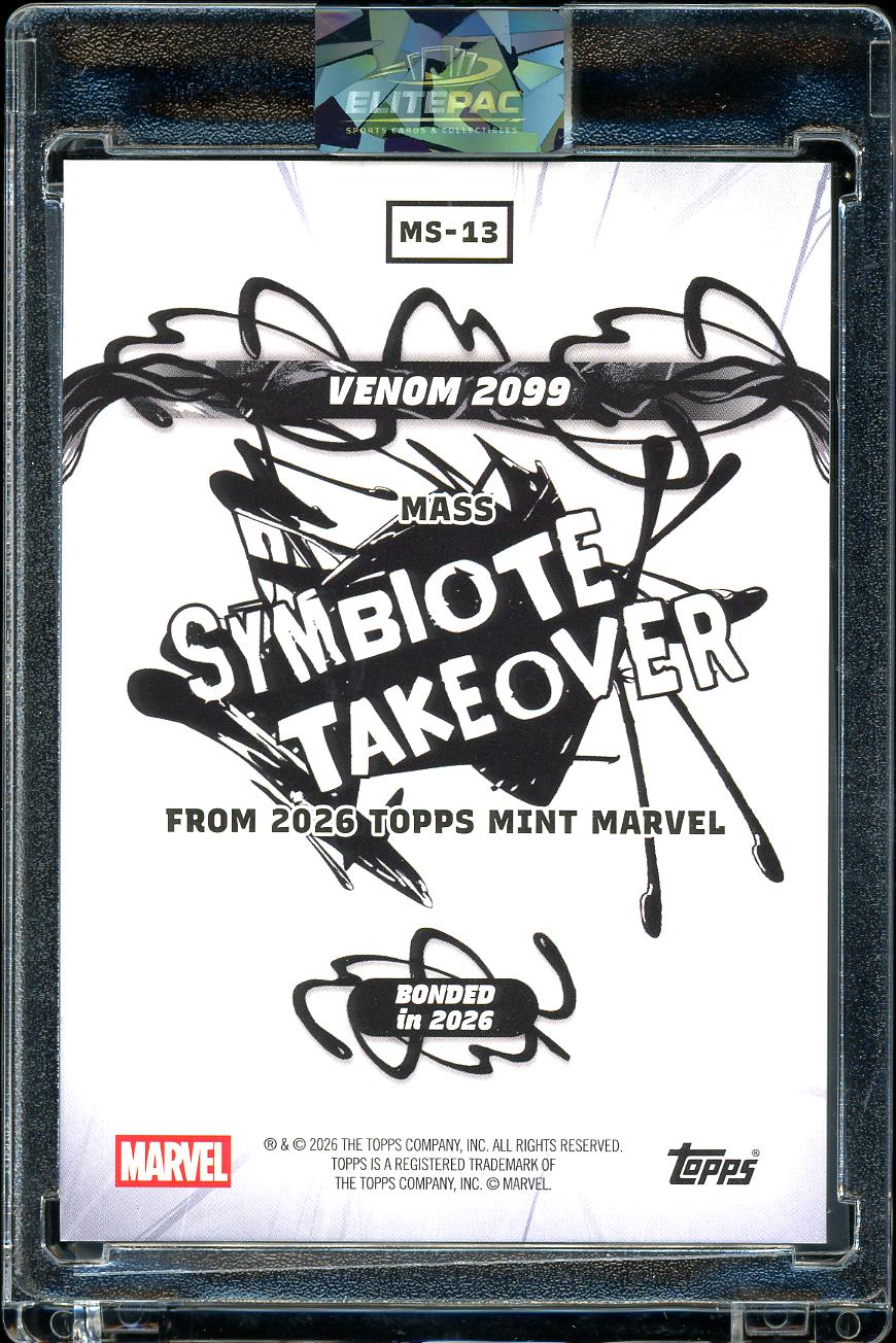 2026 Topps Mint Marvel #MS-13 Venom 2099 Mass Symbiote Takeover