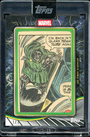 2025 Topps Mint Marvel #DD-CC Dr. Doom Dr. Doom Comic Cut 1/1