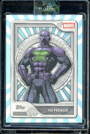 2026 Topps Mint Marvel #55 The Prowler Sky Blue Foil 22/100