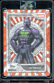 2026 Topps Mint Marvel #55 The Prowler Orange Diamante Foil