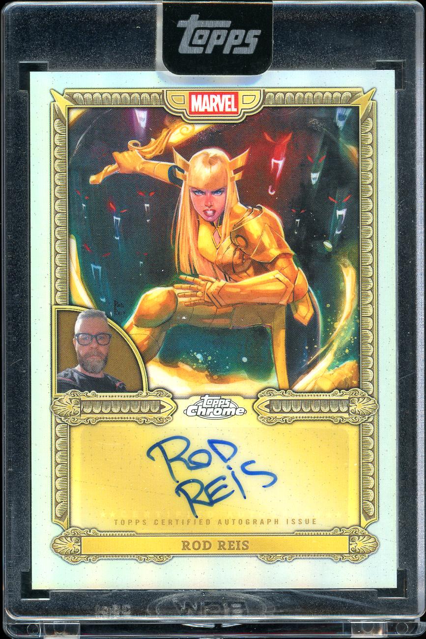 2026 Topps Mint Marvel #CA-RRS Rod Reis Chrome Autographs Comic Creators