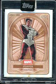 2025 Topps Mint Marvel #8 Starfox Chrome 90/100