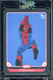 2026 Topps Brooklyn Collection Marvel Captain America #23 Spider-Man Black 35/75