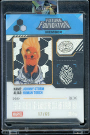 2026 Topps Future Foundation Izd Card Human Torch FF-05 17/65