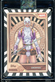 2026 Topps Mint Marvel #48 Gwenpool Black Foil Alpha 1/10
