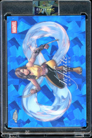 2026 Topps Chrome Marvel Comics Sapphire Edition #IS-10 X-23 Infinite Sapphire