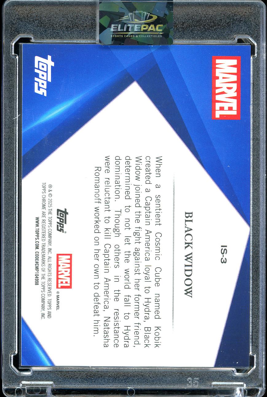 2025 topps Marvel Infinite Sapphire Hulk IS-4