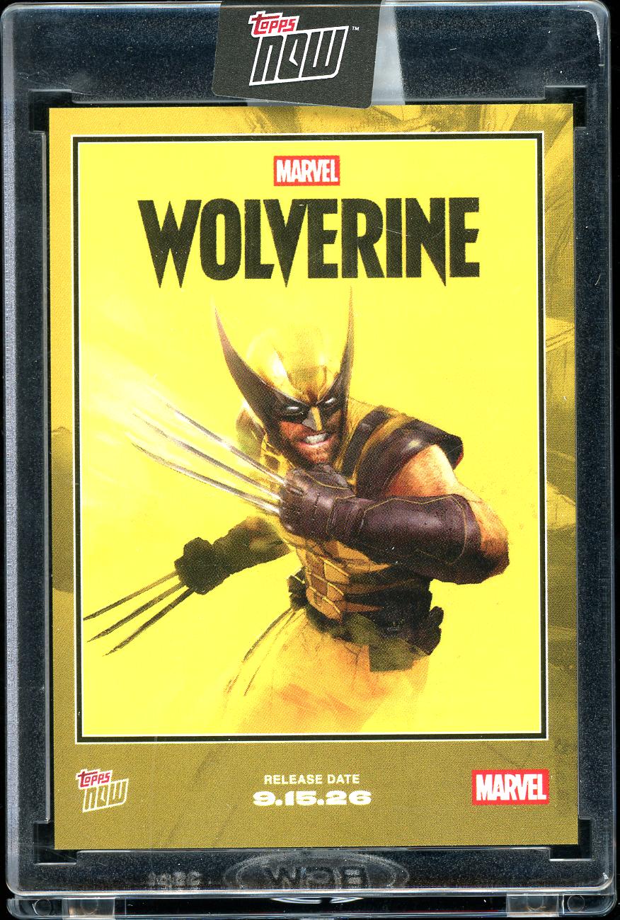 2026 Topps Now Marvel #WOV1 Wolverine