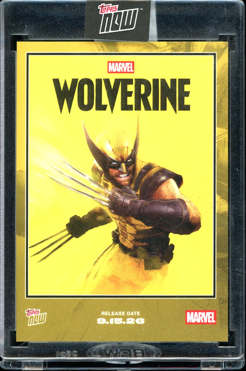 2026 Topps Now Marvel #WOV1 Wolverine