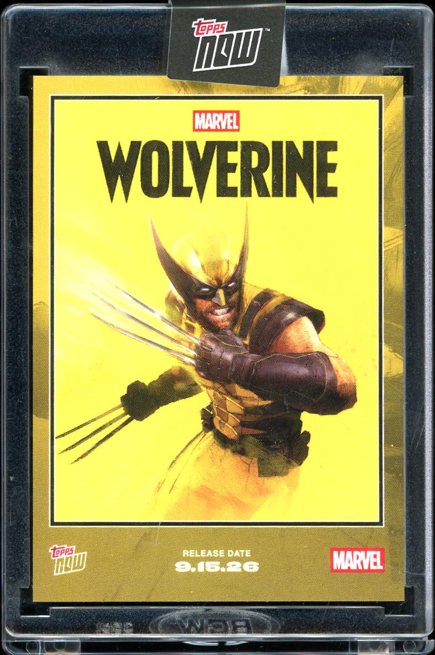 2026 Topps Now Marvel #WOV1 Wolverine