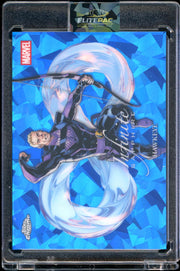 2026 Topps Chrome Marvel Comics Sapphire Edition #IS-06 Hawkeye Infinite