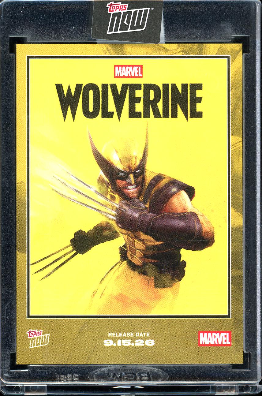 2026 Topps Now Marvel #WOV1 Wolverine