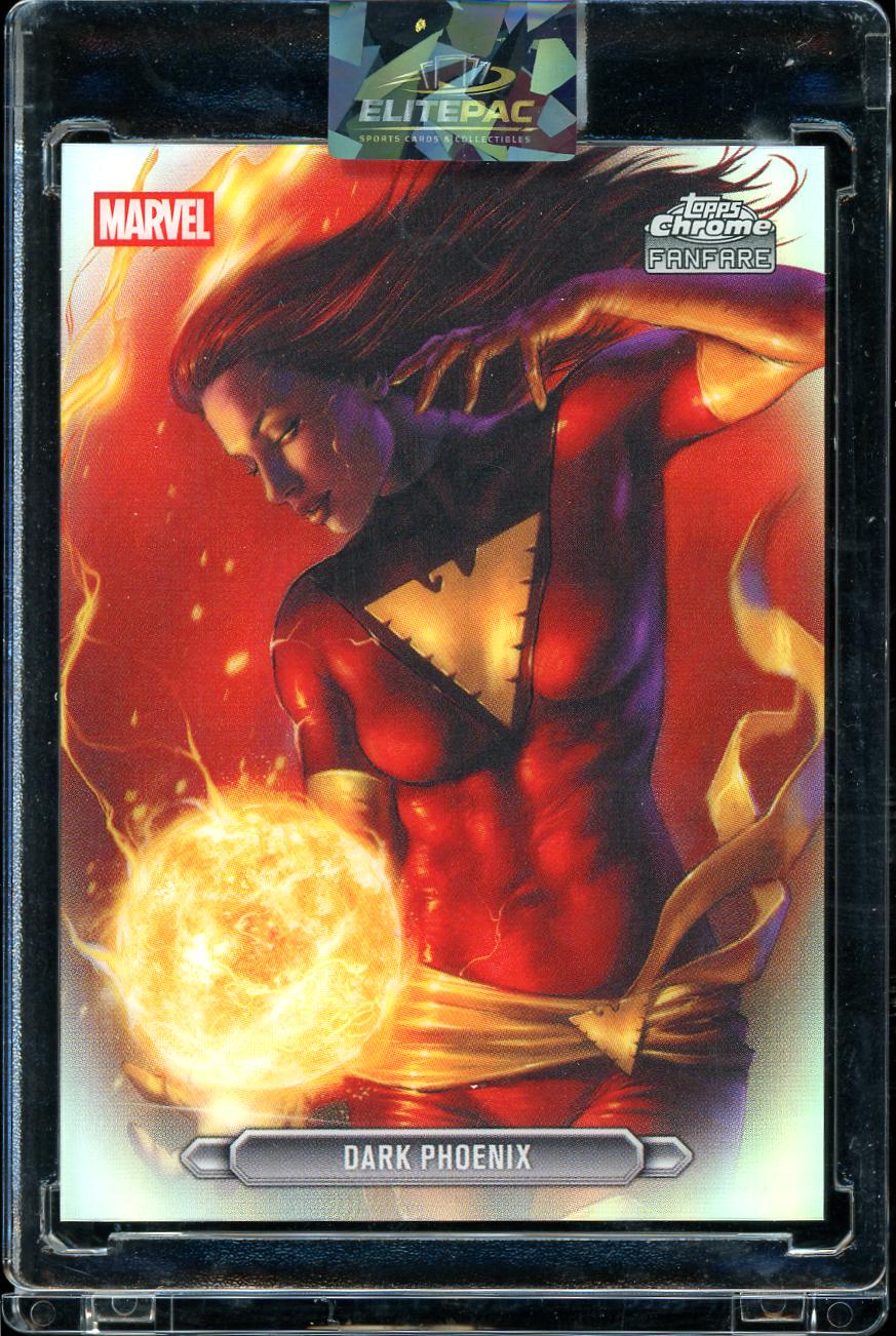 2026 Topps Chrome Marvel #FF-21 Dark Phoenix Fanfare
