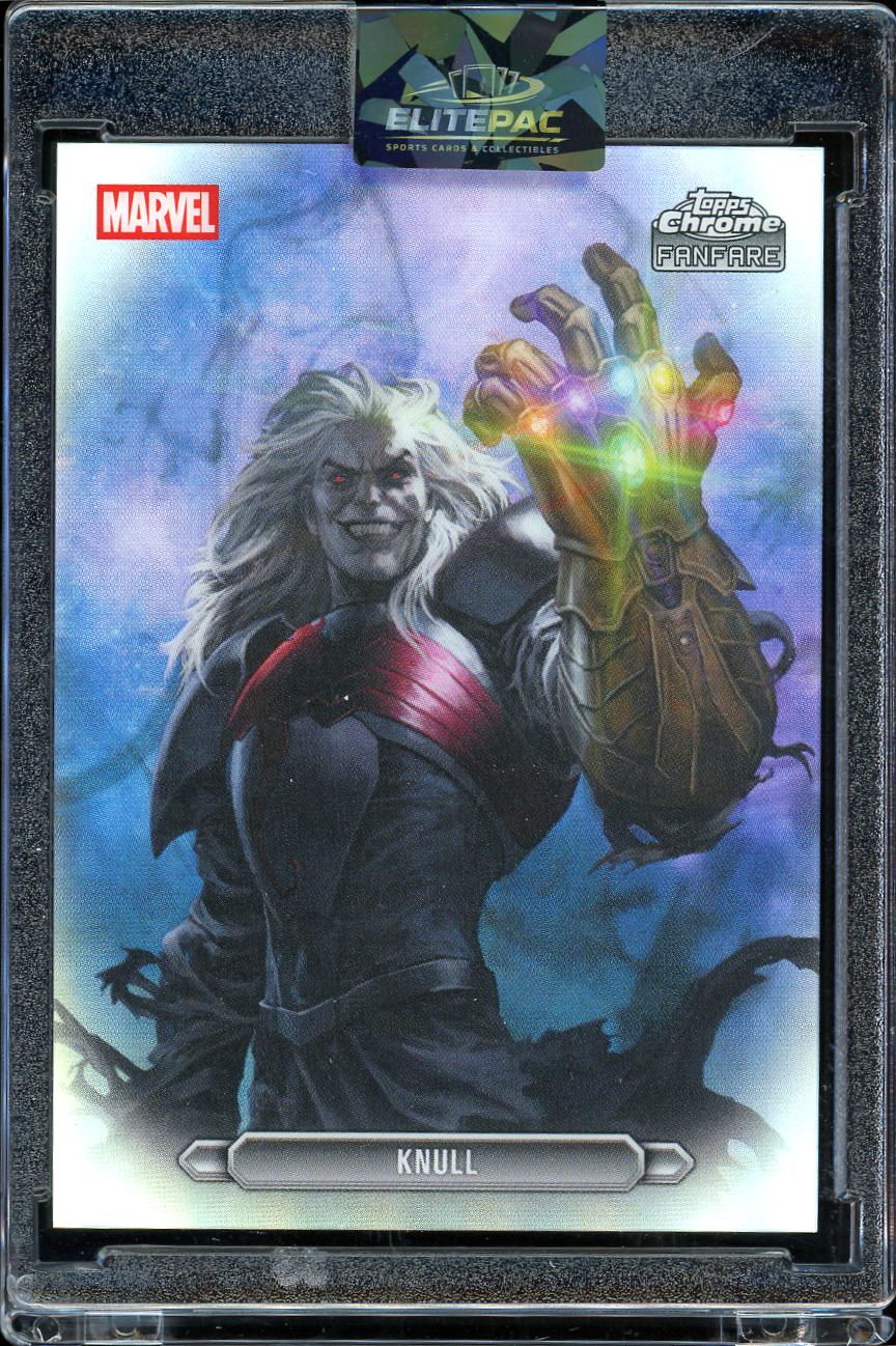 2026 Topps Chrome Marvel #FF-23 Knull Fanfare