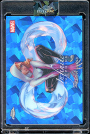 2026 Topps Chrome Marvel Comics Sapphire Edition #IS-02 Ghost-Spider Infinite