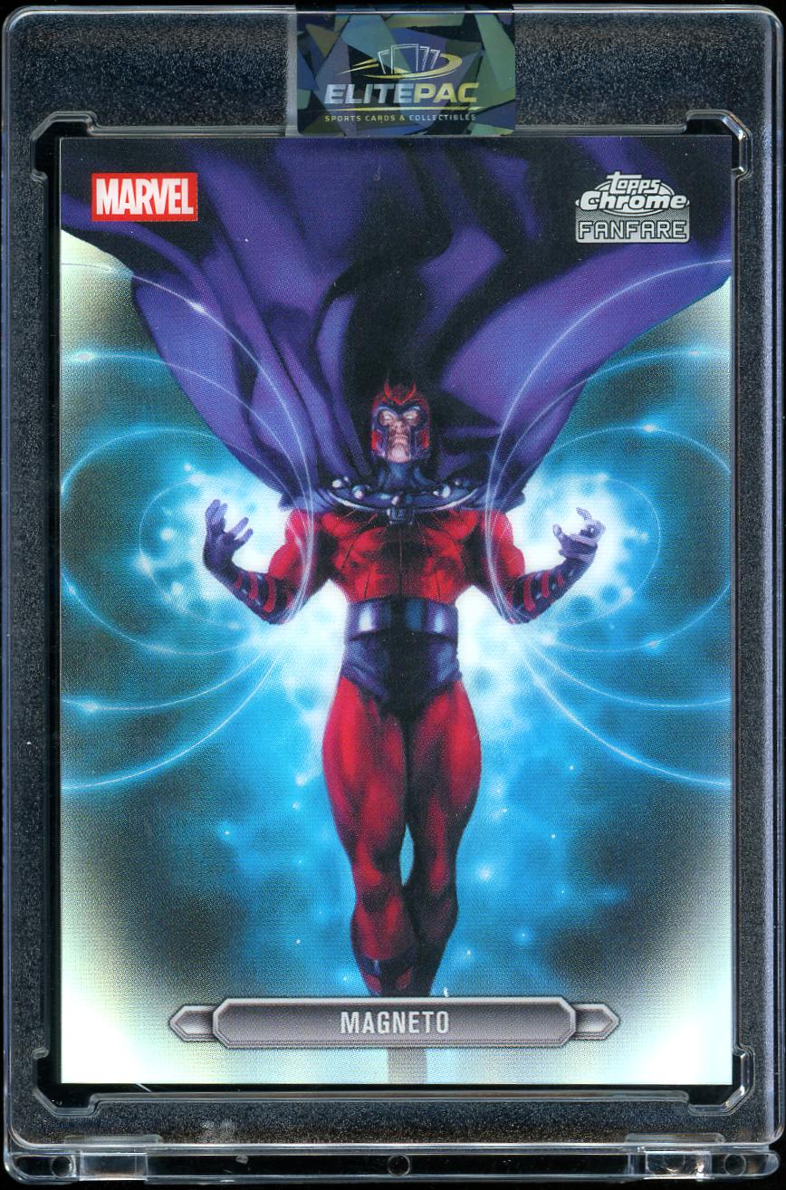 2026 Topps Chrome Marvel #FF-26 Magneto Fanfare