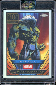 2025 Topps Chrome Marvel #MA-19 Dark Beast Marvel Anniversaries Black