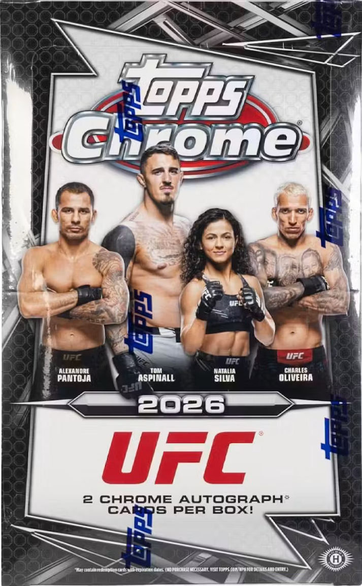 2026 Topps Chrome UFC Hobby Box