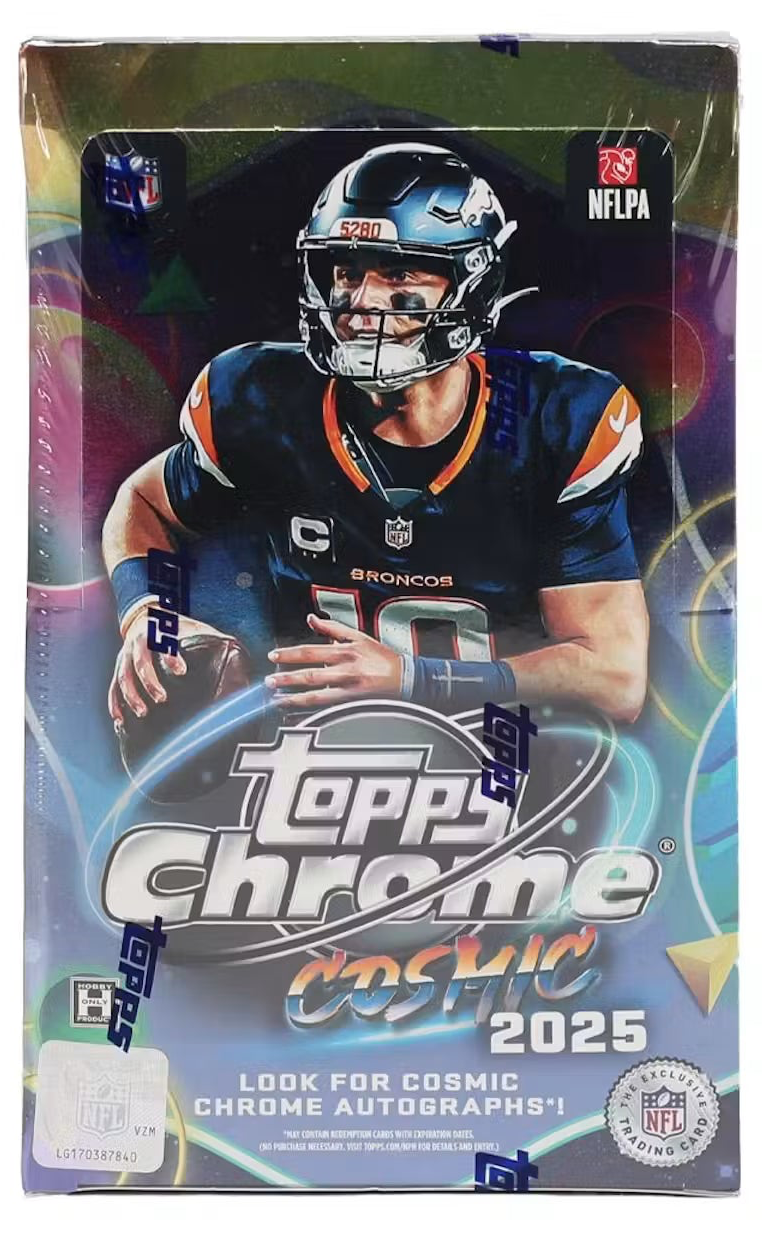 2025 Topps Cosmic Chrome Football Hobby Box