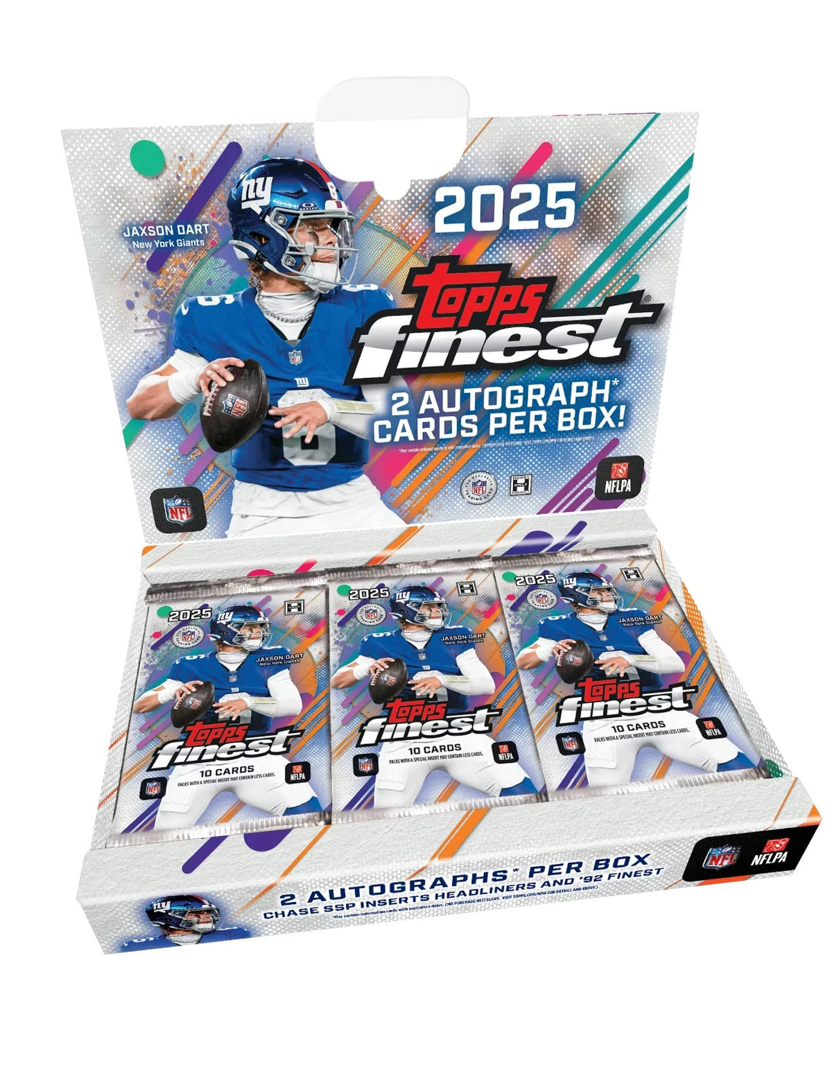 2025 TOPPS FINEST FOOTBALL HOBBY PACK