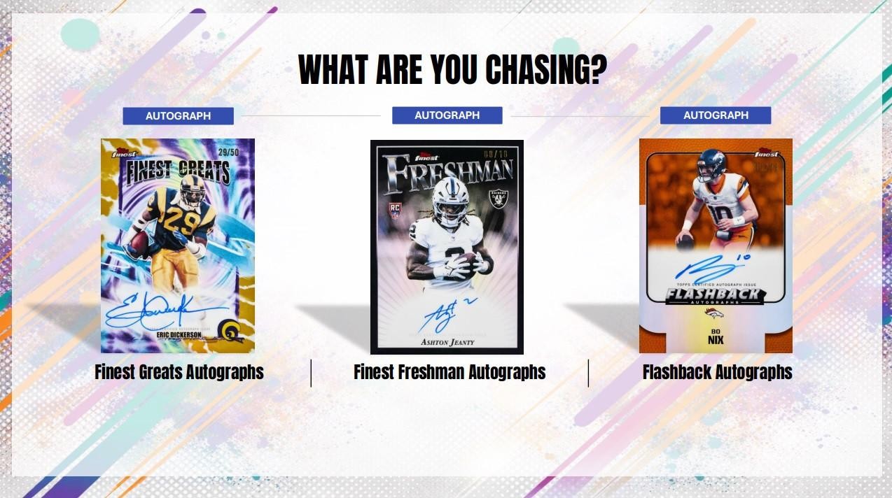 2025 TOPPS FINEST FOOTBALL HOBBY PACK