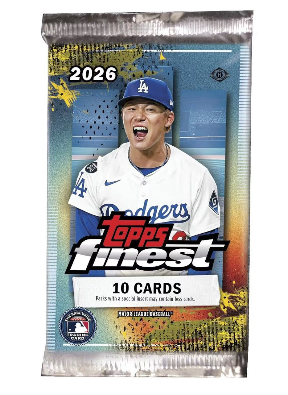 2026 Topps Finest Baseball Hobby pack